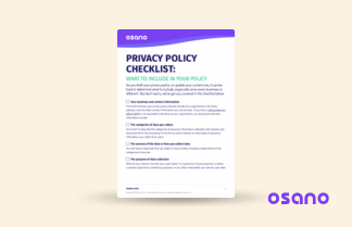 Privacy Policy Checklist