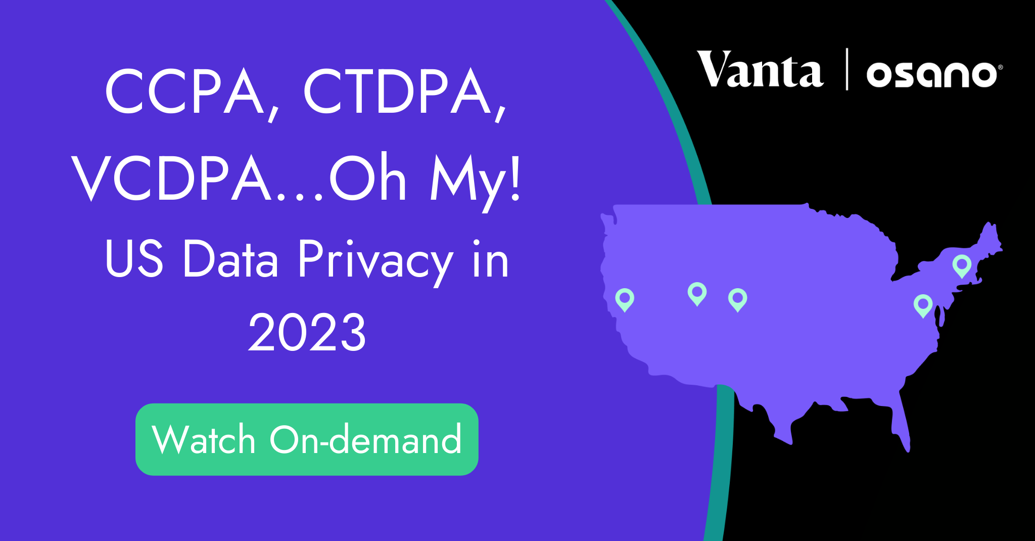 Vanta + Osano Data Privacy Laws 2023
