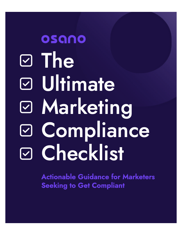 The Ultimate Marketing Compliance Checklist (cover)