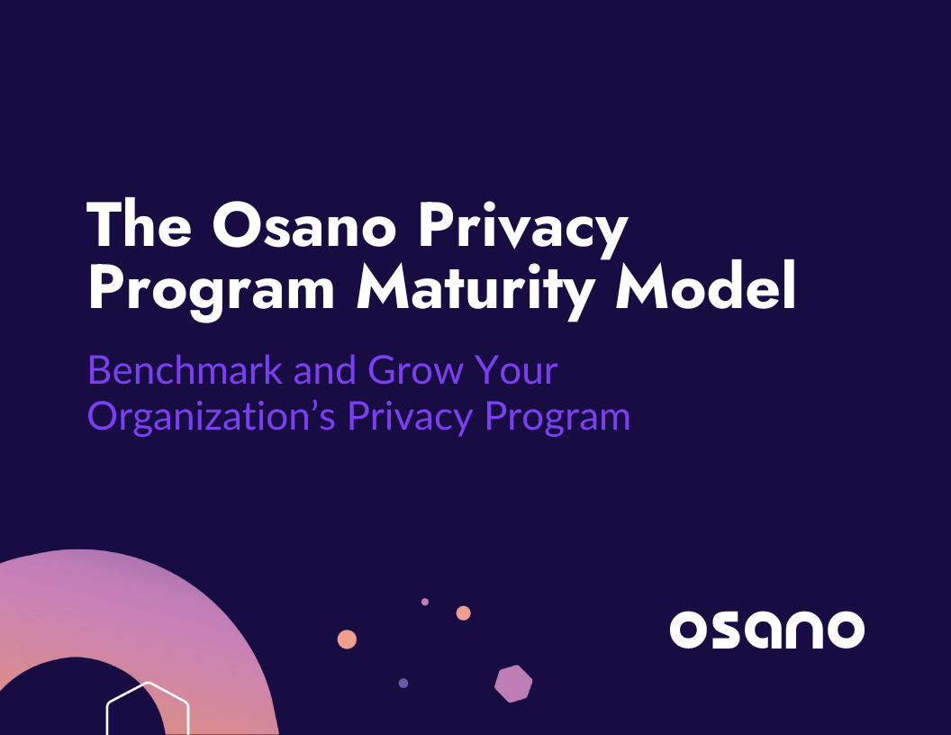 Privacy maturity model cover