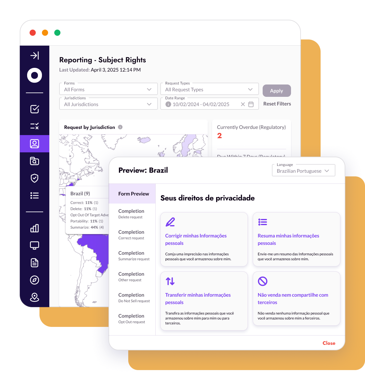 Subject Rights Management by Osano | DSAR Automation Software | Osano