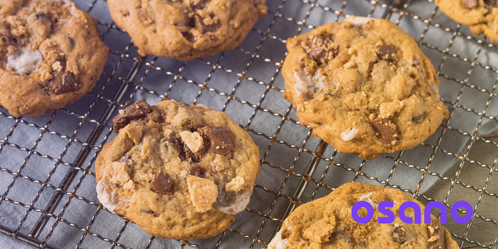 Cookies on a tray