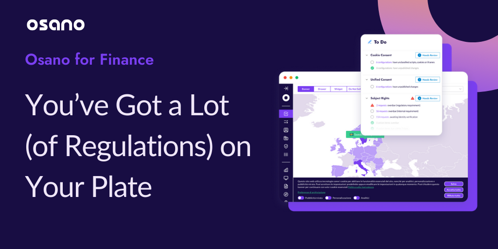 Data Privacy Management Software for Finance Companies | Osano
