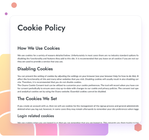 intro to cookies - cookie notice